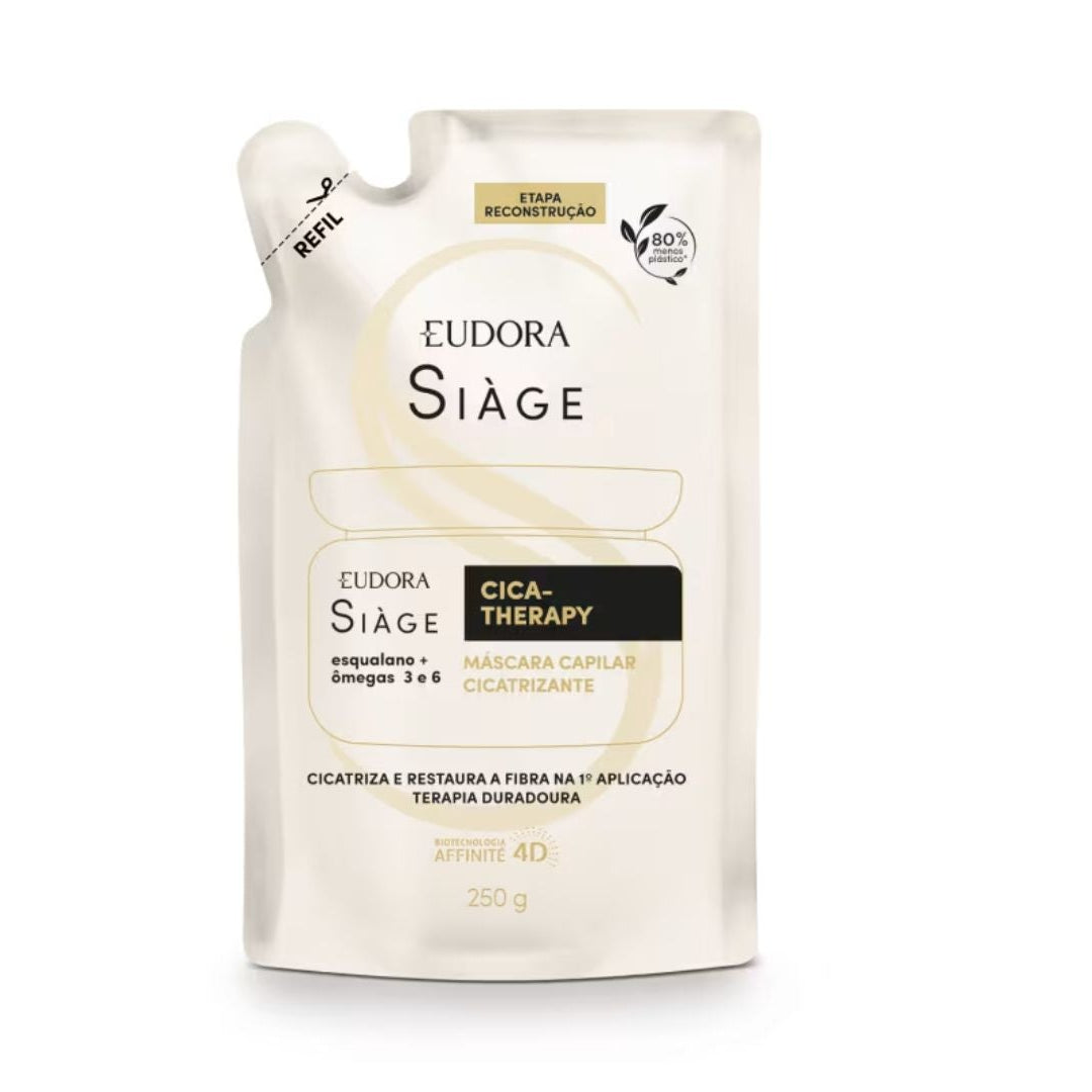 Eudora Siàge Refil Máscara Capilar Cica Therapy 250g