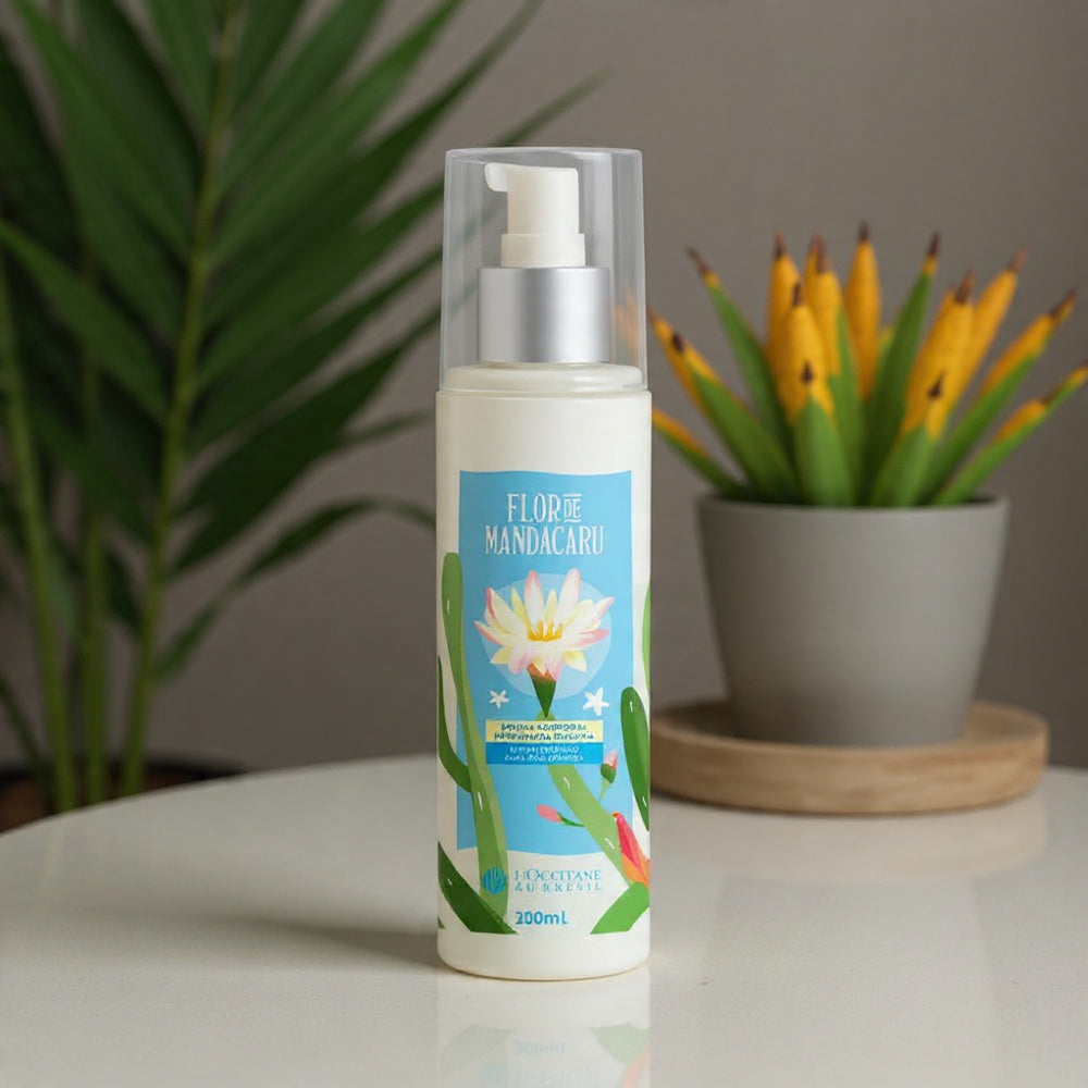 Bruma Corporal Perfumada Bifásica Flor de Mandacaru 200mL