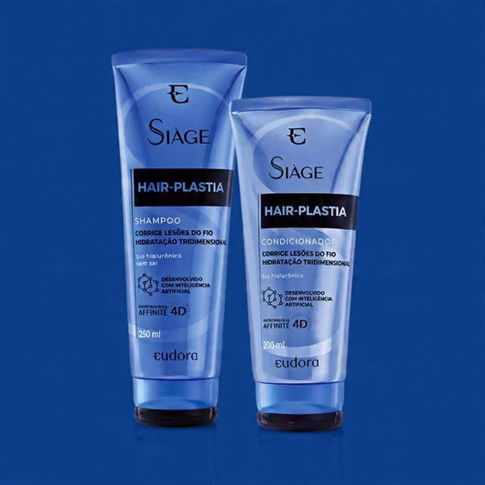 Combo Siàge Hair Plastia Shampoo 250ml + Condicionador 200ml