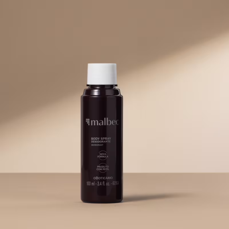 Refil Desodorante Body Spray Malbec 100ml