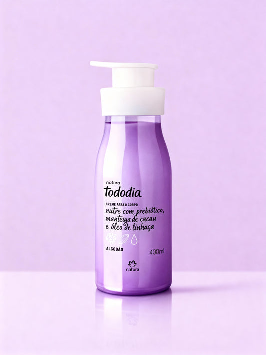 Creme Desodorante Nutritivo Para o Corpo Tododia Algodão