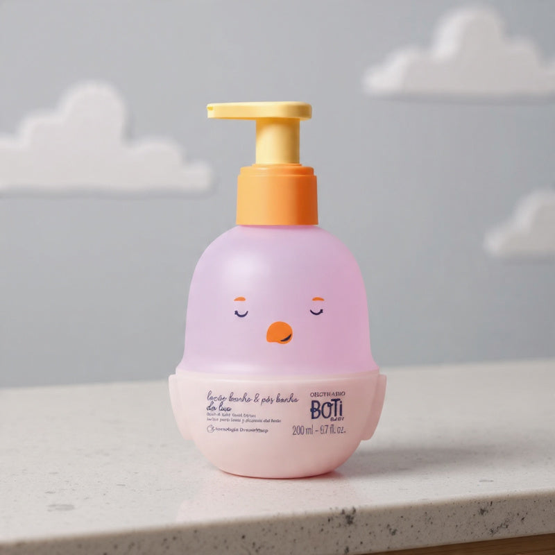 Loção Corporal Banho e Pós-Banho Boti Baby Lua 200ml