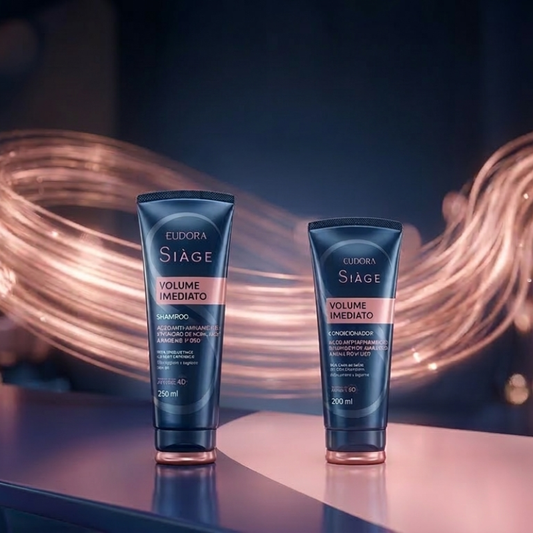 Combo Siàge Volume Imediato: Shampoo 250ml + Condicionador 200ml